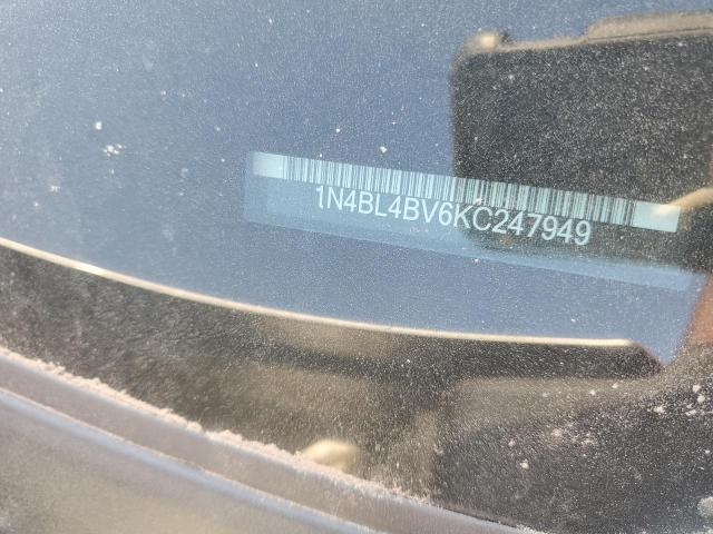 2019 NISSAN ALTIMA S - 1N4BL4BV6KC247949