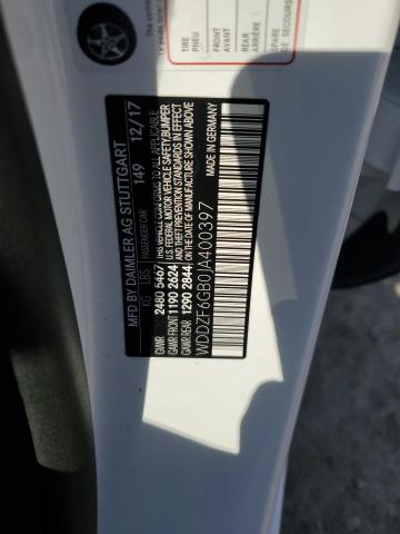 2018 MERCEDES-BENZ E 400 4MAT - WDDZF6GB0JA400397