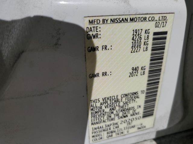 2017 NISSAN ALTIMA 2.5 - 1N4AL3AP3HC202050