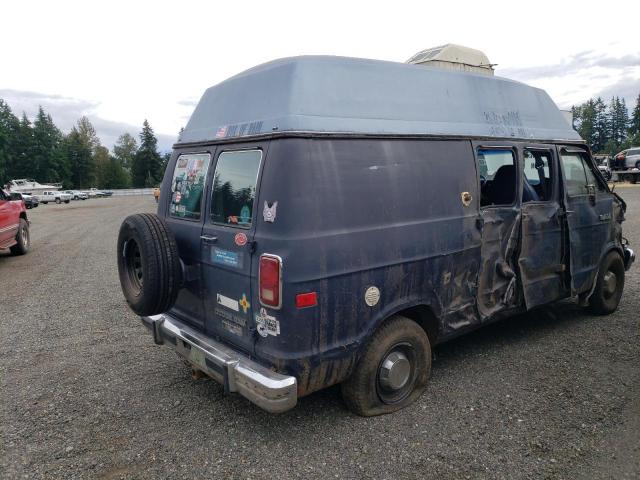 DODGE RAM VAN B2 1987 blue  gas 2B7HB23T2HK256228 photo #4