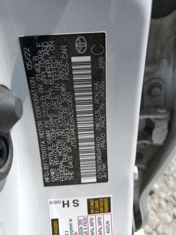 2022 TOYOTA COROLLA LE - JTDEAMDE6N3010831