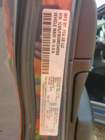 2021 JEEP GRAND CHER - 1C4RJFBG0MC542933