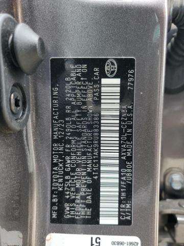 VIN 4T1C11AK9RU883386 2024 Toyota Camry, LE no.12