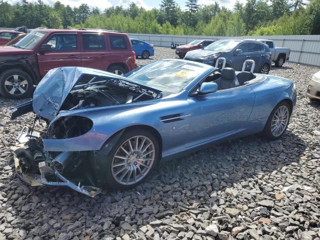 ASTON MARTIN DB9 VOLANT 2006 blue converti gas SCFAB02A26GB04627 photo #1