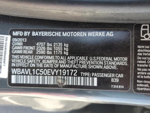 VIN WBAVL1C50EVY19172 2014 BMW X1, Xdrive28I no.12