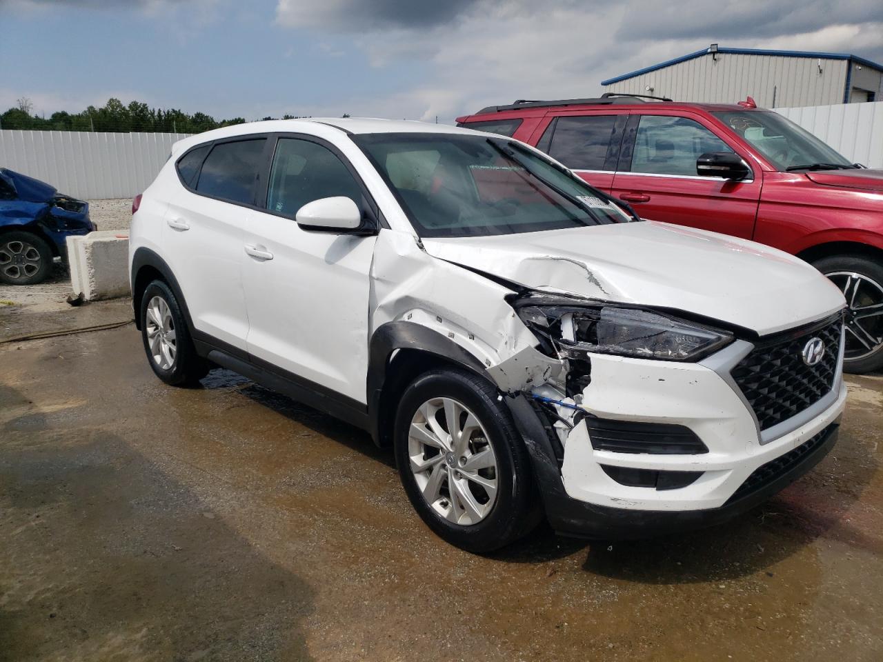 Lot #2931103294 2020 HYUNDAI TUCSON SE