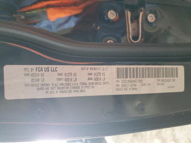 2017 CHRYSLER 300 S - 2C3CCABG6HH577695