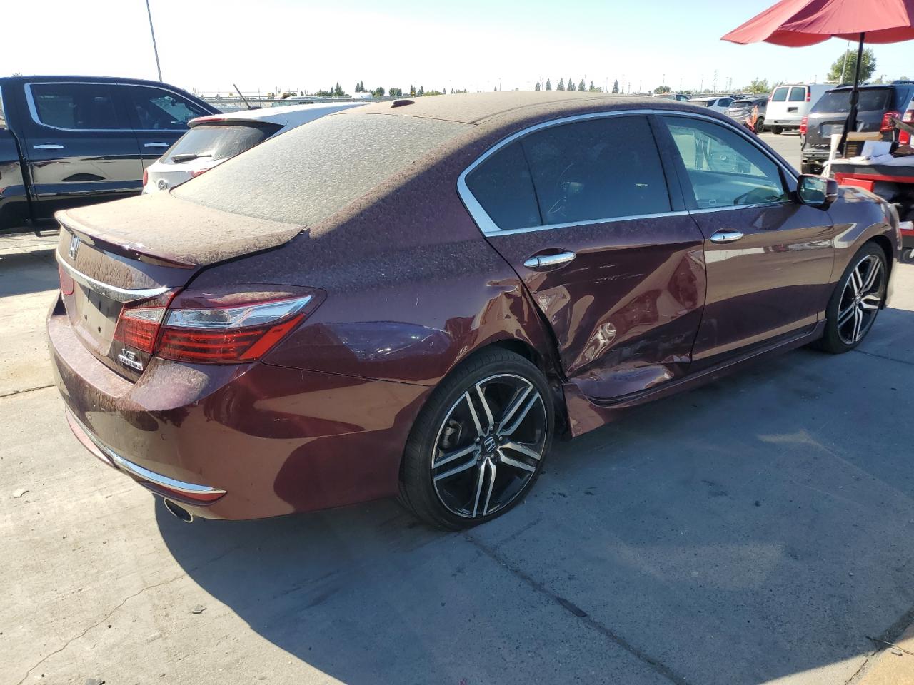 Lot #2976519582 2016 HONDA ACCORD TOU