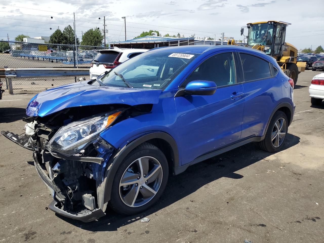 Lot #2921764566 2021 HONDA HR-V EX