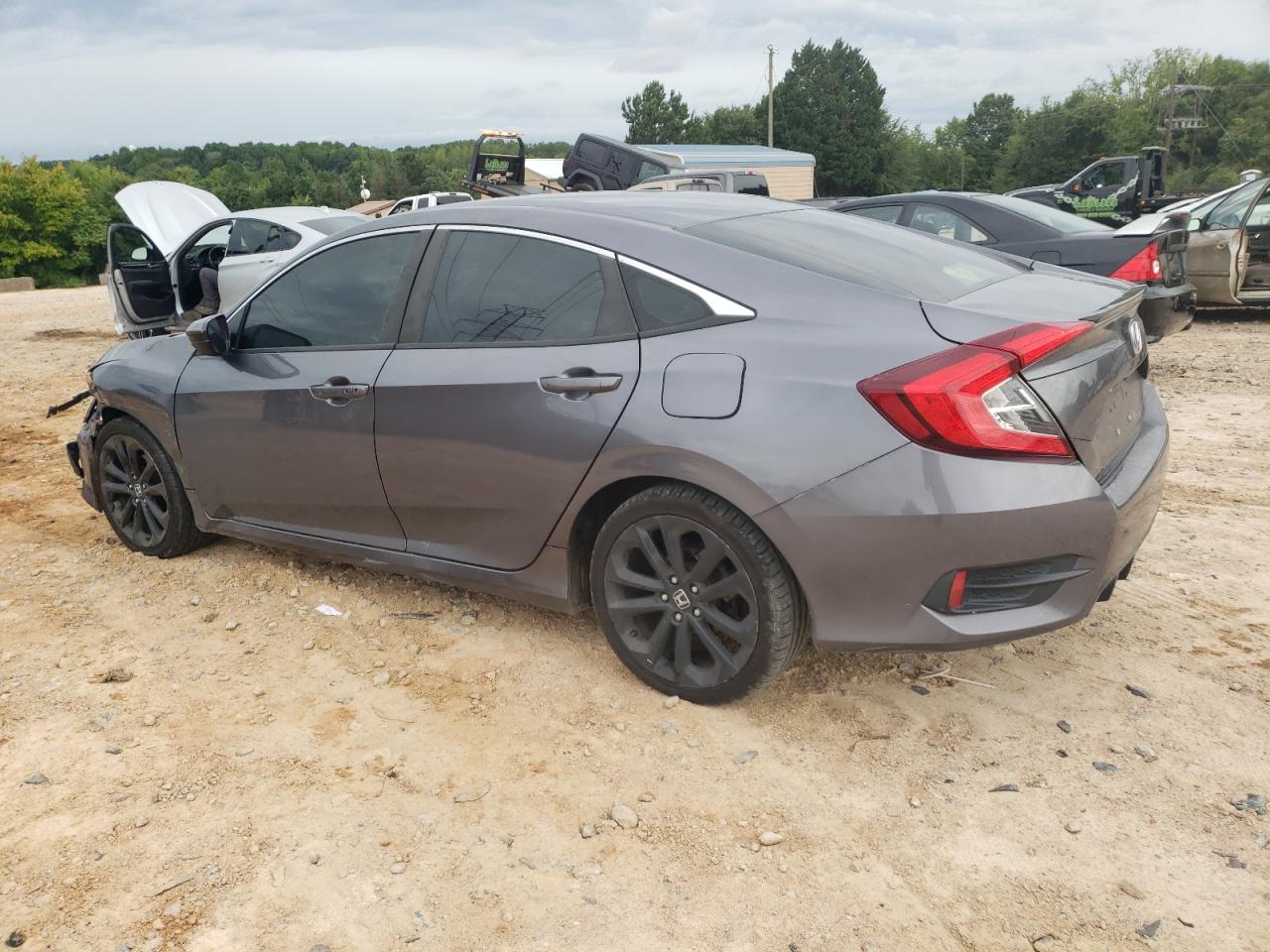 Lot #2911820975 2020 HONDA CIVIC SPOR