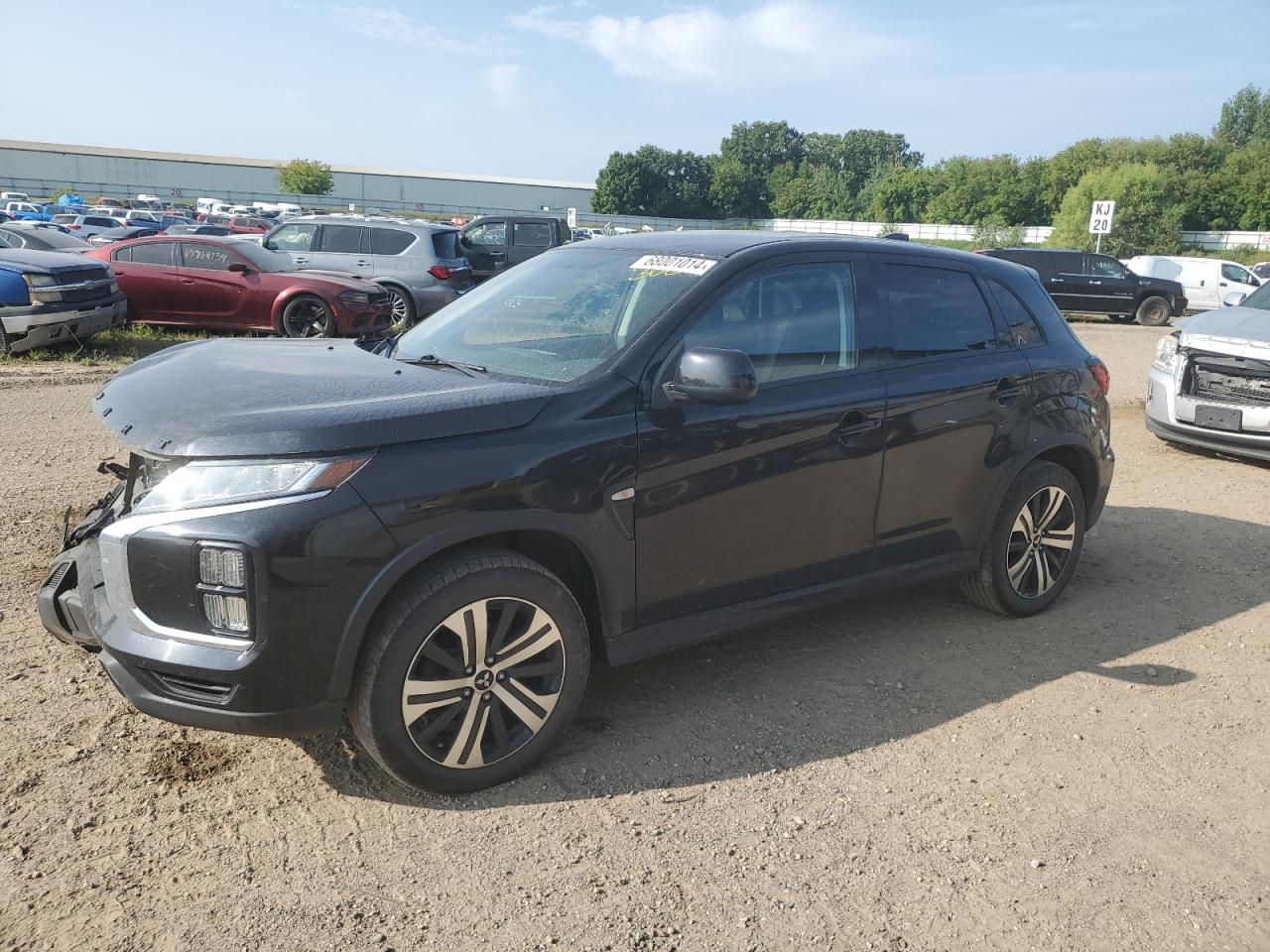 Lot #2955356541 2020 MITSUBISHI OUTLANDER