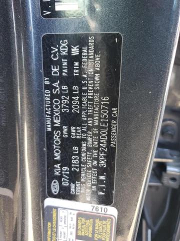 2020 KIA FORTE FE - 3KPF24AD0LE150716