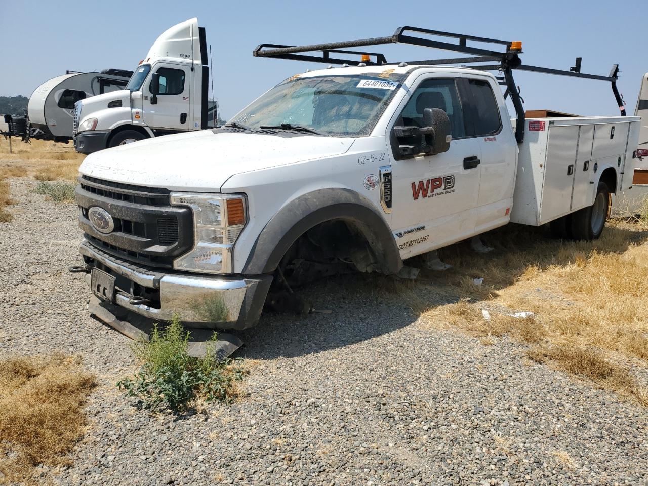 Lot #2991534126 2022 FORD F550 SUPER