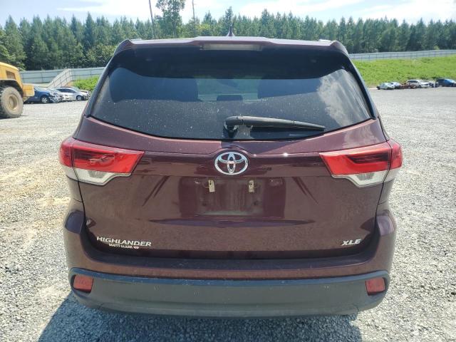 VIN 5TDKZRFH1KS316460 2019 Toyota Highlander, SE no.6