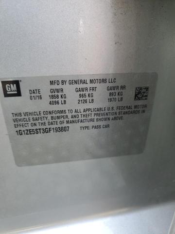 2016 CHEVROLET MALIBU LT - 1G1ZE5ST3GF193807