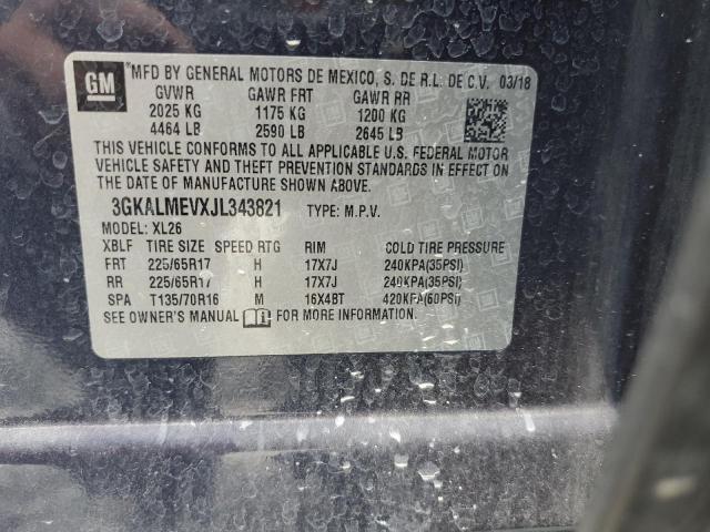 2018 GMC TERRAIN SL - 3GKALMEVXJL343821