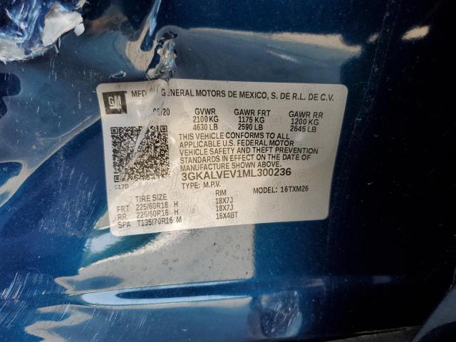 2021 GMC TERRAIN SL - 3GKALVEV1ML300236