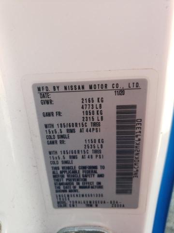 2021 NISSAN NV200 2.5S #3303610956