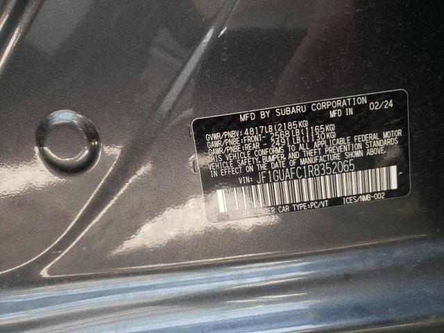 2024 SUBARU IMPREZA SP - JF1GUAFC1R8352065