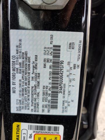 VIN 3FA6P0UU0GR293790 2016 Ford Fusion, S Hybrid no.12