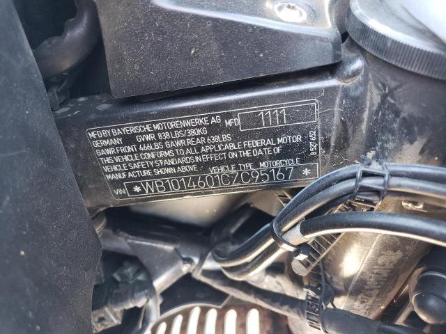2012 BMW G650 SERTA WB1014601CZC95167