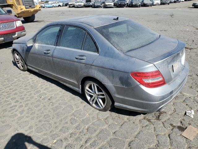 MERCEDES-BENZ C 250 2013 silver sedan 4d gas WDDGF4HB4DA807654 photo #3