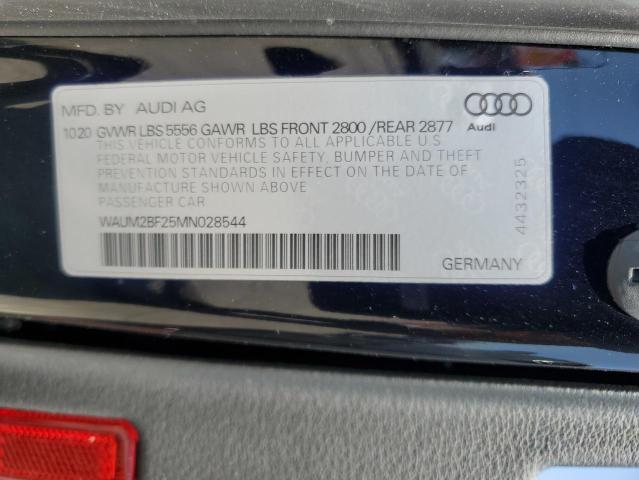 2021 AUDI A6 PRESTIGE - WAUM2BF25MN028544