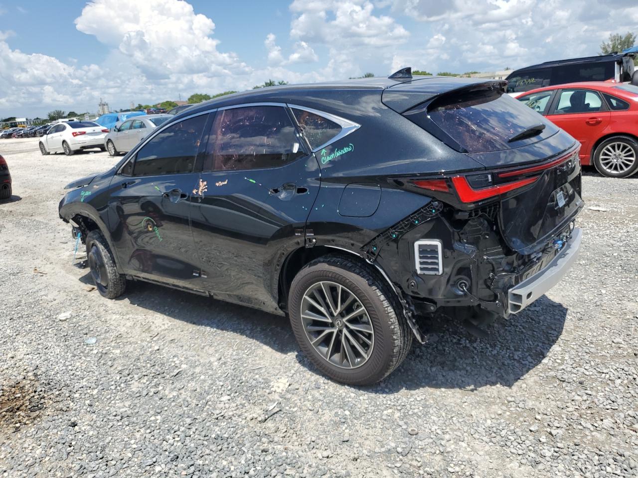 LEXUS NX 250 PRE 2024 black  gas JTJGDCAZ4R2013902 photo #3