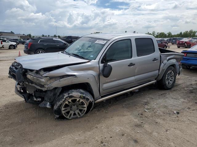 TOYOTA TACOMA DOU 2015 silver  gas 5TFJU4GN3FX083151 photo #1