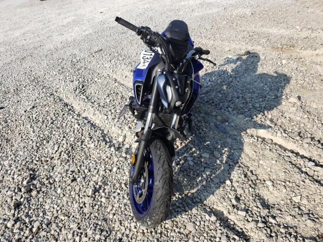 YAMAHA MT07 2023 blue  gas JYARM32E0PA007763 photo #3