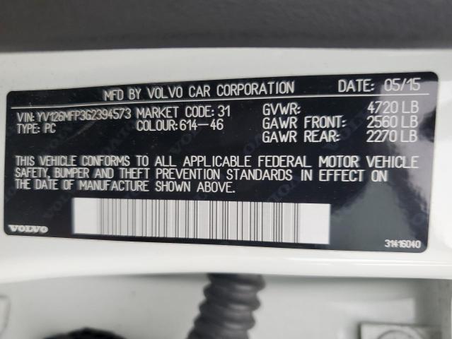 VIN YV126MFP3G2394573 2016 Volvo S60, R Design no.13