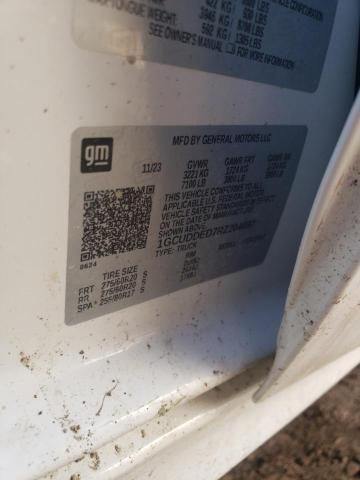 2024 CHEVROLET SILVERADO - 1GCUDDED7RZ204697