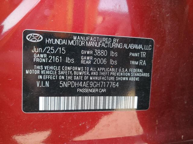 2016 HYUNDAI ELANTRA SE - 5NPDH4AE9GH717764