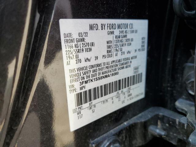 2022 FORD MUSTANG MA - 3FMTK1SS8NMA18080