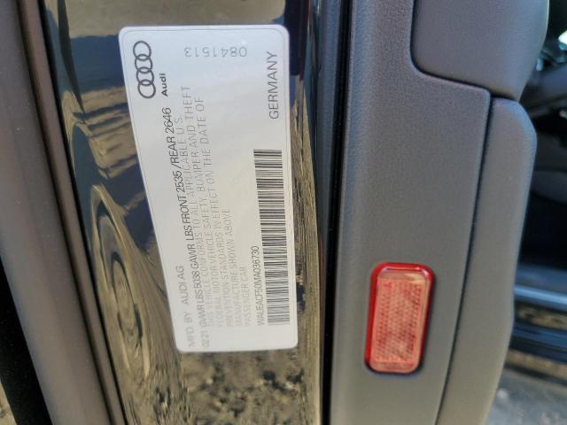 2021 AUDI A5 PRESTIG - WAUEACF50MA036730