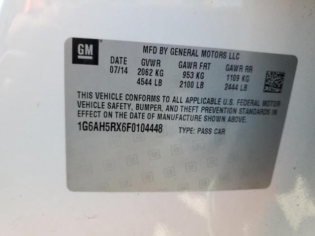 2015 CADILLAC ATS LUXURY - 1G6AH5RX6F0104448