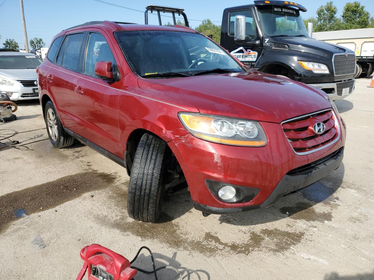 Lot #2928812482 2010 HYUNDAI SANTA FE S