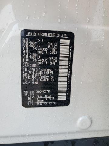 2017 NISSAN ARMADA SV - JN8AY2ND9H9007299