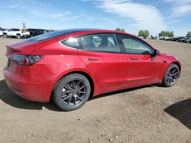 TESLA MODEL 3 2022 red  electric 5YJ3E1EB5NF273586 photo #4