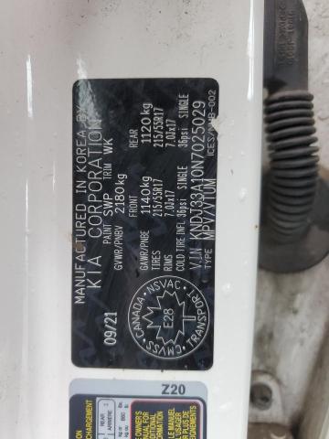 2022 KIA SOUL EV LI KNDJ33A10N7025029