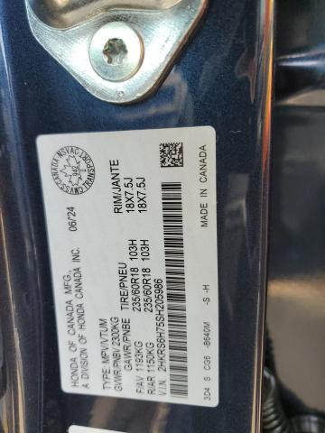 2025 HONDA CR-V EXL - 2HKRS6H75SH205986