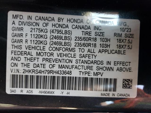 2024 HONDA CR-V EXL - 2HKRS4H79RH433648