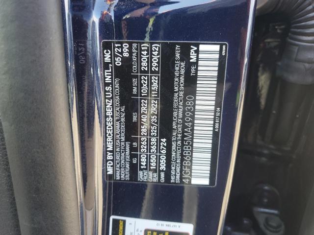 2021 MERCEDES-BENZ GLE AMG 53 4JGFB6BB5MA499380