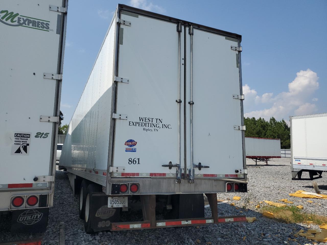 Lot #2771371326 2015 UTILITY TRAILER