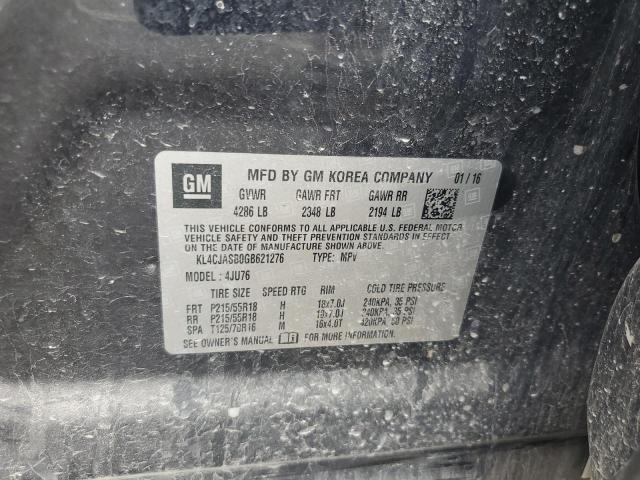 2016 BUICK ENCORE - KL4CJASB0GB621276