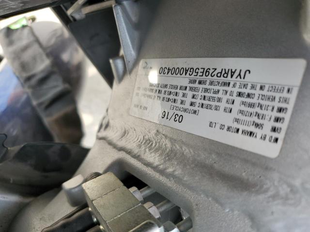 2016 YAMAHA FJR1300 A - JYARP29E5GA000430
