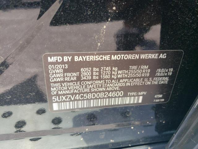 VIN 5UXZV4C58D0B24600 2013 BMW X5, Xdrive35I no.13