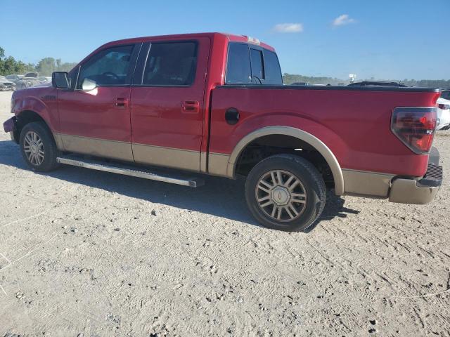 FORD F150 SUPER 2012 red  flexible fuel 1FTFW1CF5CFB08937 photo #3