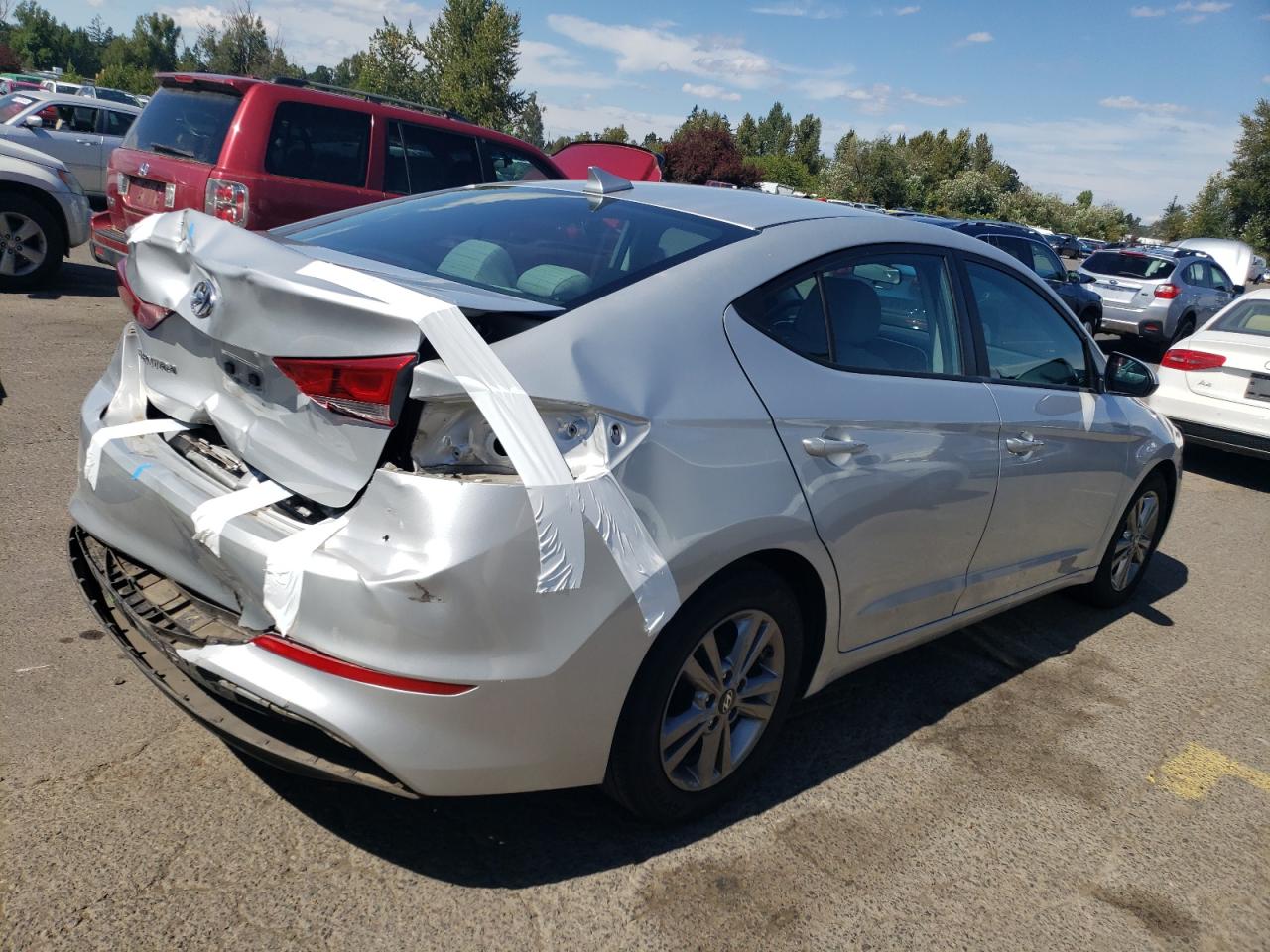 Lot #2888790519 2017 HYUNDAI ELANTRA SE