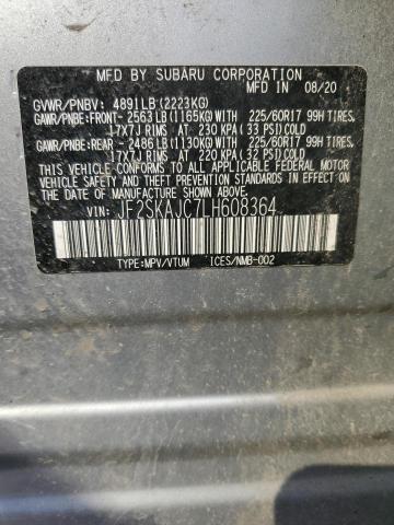 2020 SUBARU FORESTER P - JF2SKAJC7LH608364